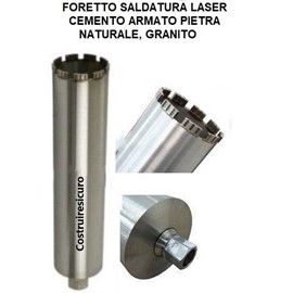 Corona Diamantata Per Calcestruzzo - Ø 127 Mm, Lunghezza 180 Mm - Attacco Esagonale - Per Foratura A Secco - Foto 8