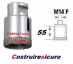 Fresa diamantata per gres porcellanato Fresa diamantata per gres porcellanato