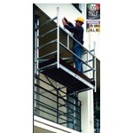 prezzo trabattello da balcone in alluminio da mt 2,55 per h 2,65 max 315 frigerio ALUPONT B 74M
